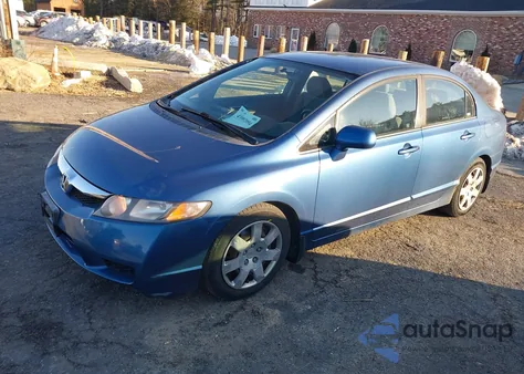 2009 Honda Civic Lx from USA, damaged, VIN 19XFA165X9E021202
